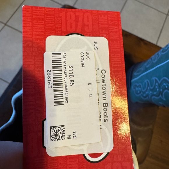 Justin boot 7.5 brand new - Picture 5 of 6
